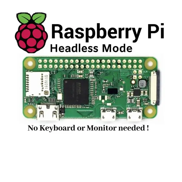 Controle Raspberry Pi sem monitor