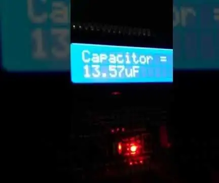 Misuratore di capacità Arduino Nano: 8 passaggi (con immagini)