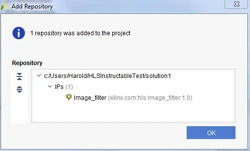 Legger til IP -biblioteket i Vivado