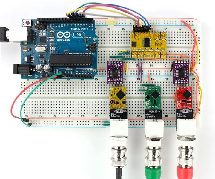 Useiden anturien liittäminen yhteen ARDUINO UNO -sarjan porttiin: 4 vaihetta