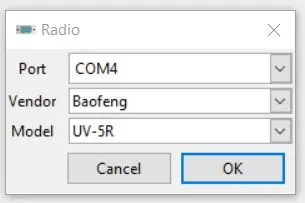 Conectando e programando o rádio!