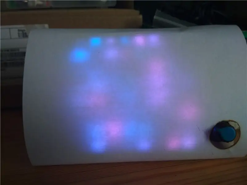 Table Gadget Με 8x8 LED RGB Matrix και Arduino Uno