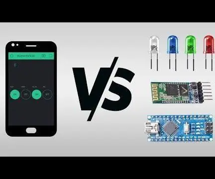 Bluetooth VS LED: 13 soļi