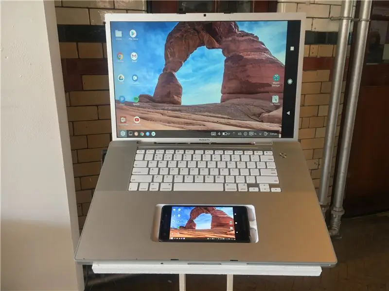 Okostelefonos laptop