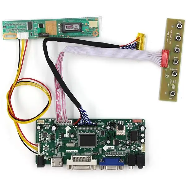 Stromversorgung des LCD