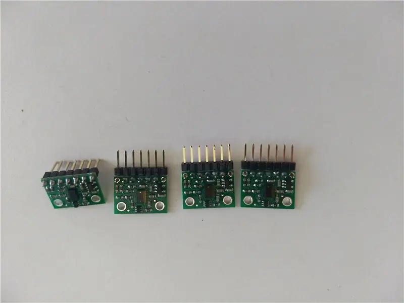 Solder Header ke Sensor