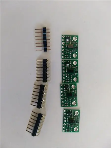 Mga Solder Header sa Sensor