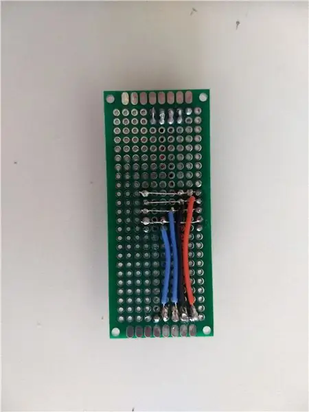 Configuració de la pantalla de set segments