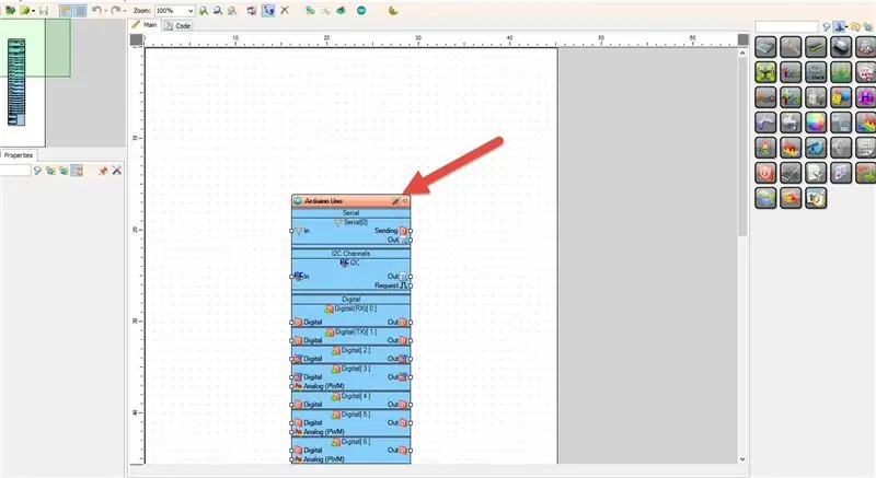 Visuino'yu başlatın ve Arduino TTGO T-Display ESP32 Board Type'ı seçin