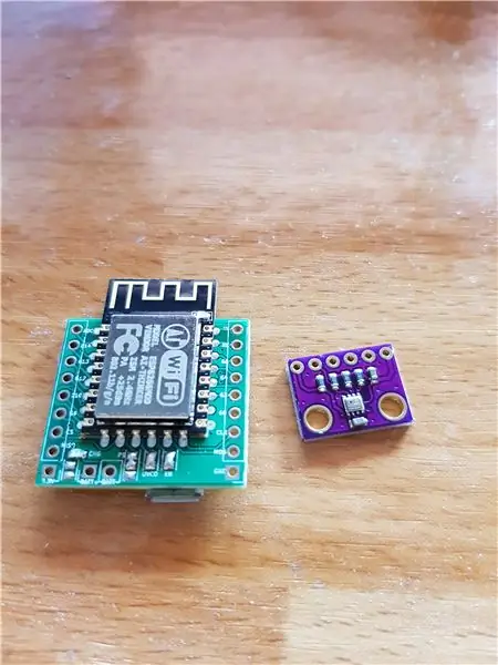 Stacja pogodowa ESP8266, BMP280, MQTT