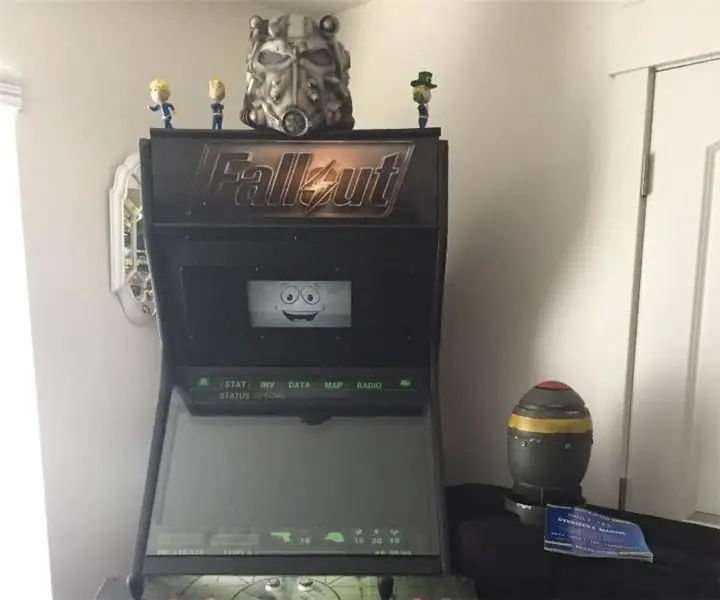 FALLOUT Inspired Arcade Cabinet tai mikä tahansa haluamasi teema: 9 vaihetta