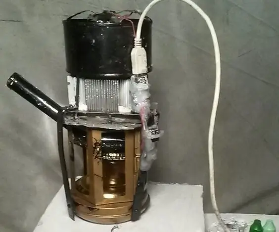 Generator Oil Candle 5v Peltier: 13 trinn