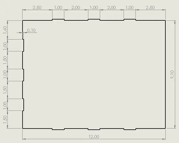 Правая сторона CAD