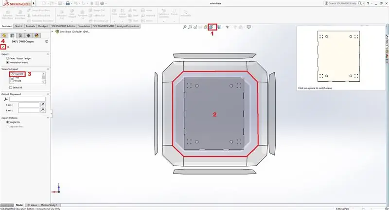 DXF- ի ստեղծում