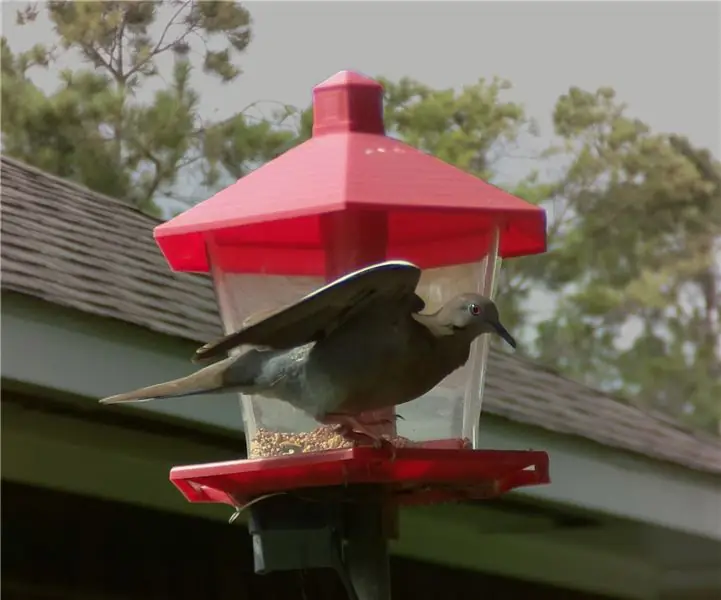 Monitor Pemakan Burung V2.0: 12 Langkah (dengan Gambar)