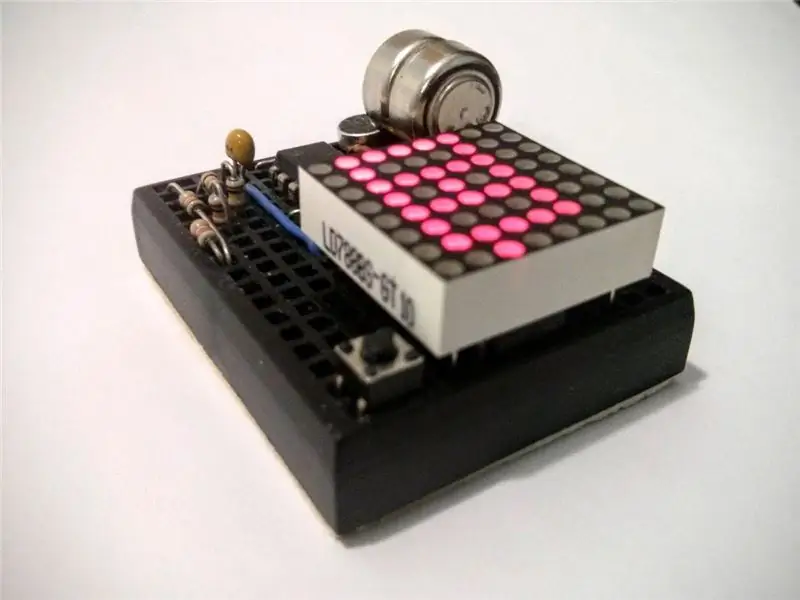 MSP430 Breadboard Audio Spektr Analizatoru