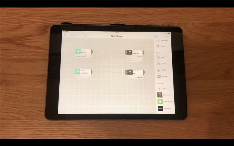 Vytvorte recept v aplikácii MESH