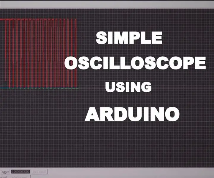 Com fer un oscil·loscopi senzill amb Arduino: 3 passos