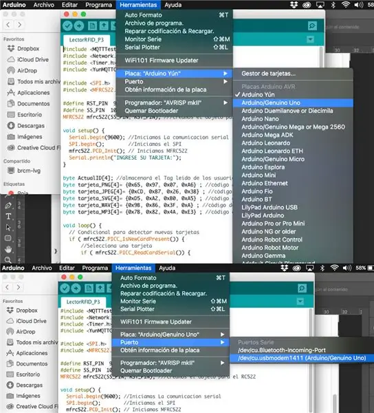 Conectar IDE Con Placa De Arduino