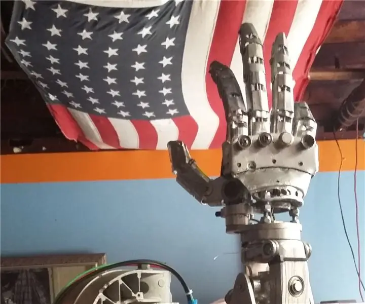 Bartolobot Humanoid Hand: 4 ደረጃዎች