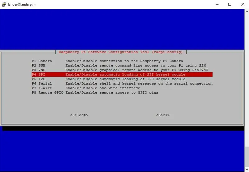 Installige SPI ja I2C