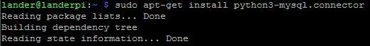 MySQL -liittimen asentaminen Python3: lle