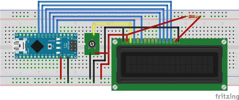 მეტი 16x2 LCD– ის შესახებ