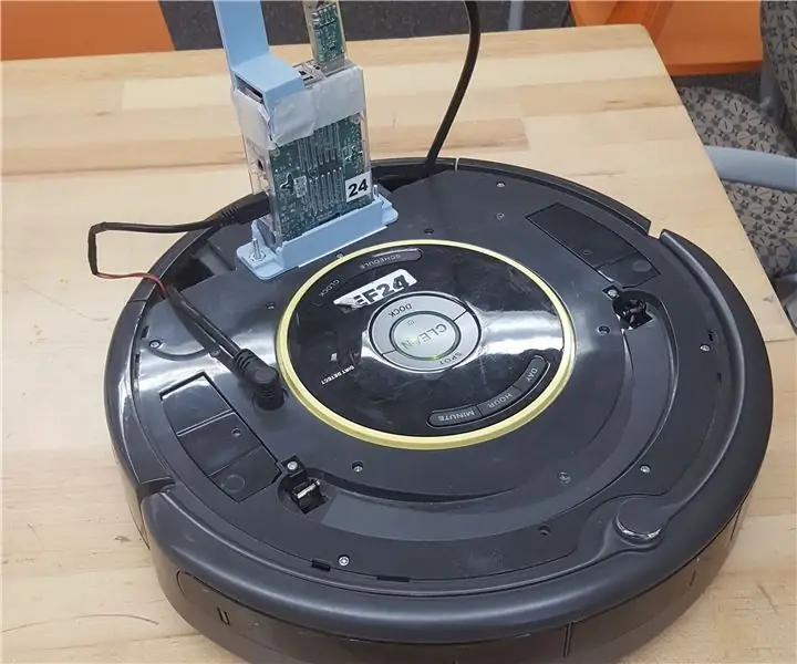 Roomba, ki pomaga astronavtom: 4 koraki