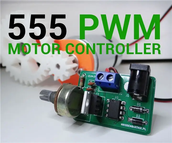 555 PWM mootorikontroller: 6 sammu