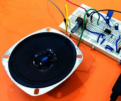 Arduino szöveg -beszéd konverter az LM386 - használatával Beszélő Arduino projekt - Talkie Arduino könyvtár: 5 lépés