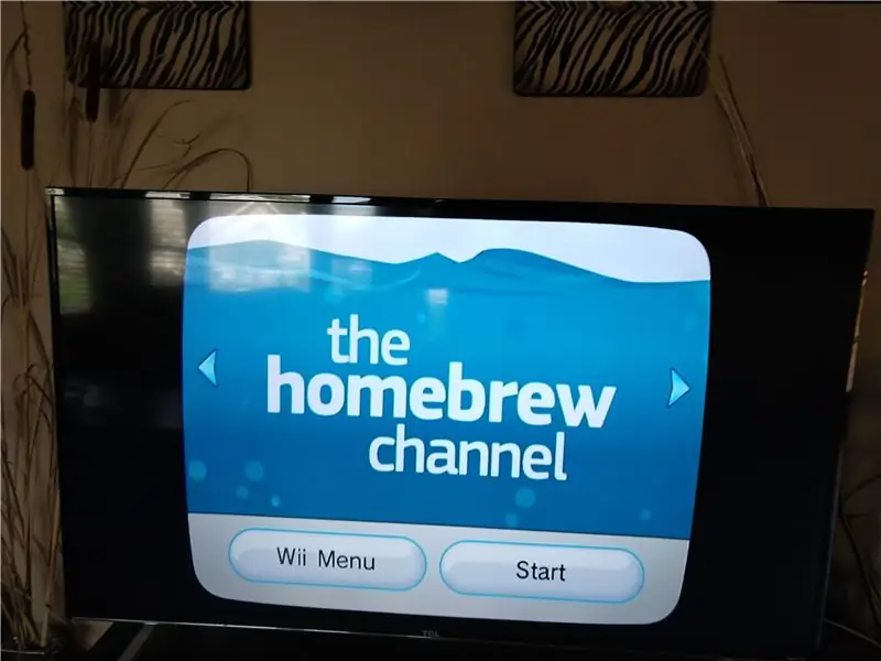 (Pre Homebrew Wii) Nainštalujte WiiMC na Homebrew Channel a otvorte WiiMC