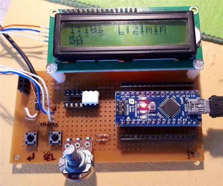 Intervalometer Dengan Potensiometer: 4 Langkah