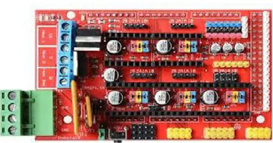 RAMPS 1.4 και Συνδέσεις και ρυθμίσεις οδηγού μοτέρ