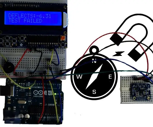 Arduino Milligaussmeter - magnetno merjenje: 4 koraki