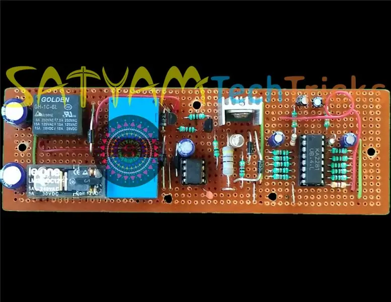 VU Meter og Touch Switch Circuit-1