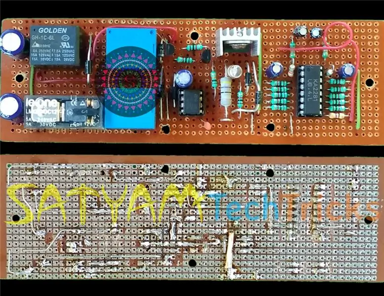 VU Meter og Touch Switch Circuit-2