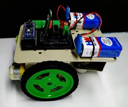 Arduino Robot za upravljanje pametnega telefona: 3 koraki