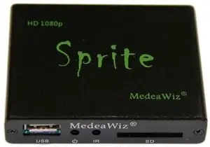 MedeaWiz Sprite бақылауы