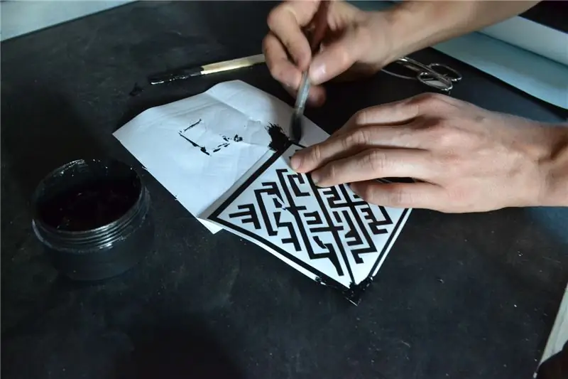 Pintar Botones Con Tinta Maadili