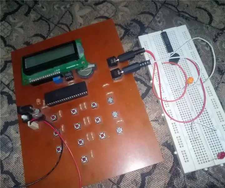 RTC və İstifadəçi tərəfindən təyin olunan Pin Kodu ilə Elektron Təhlükəsizlik Sistemi: 7 addım