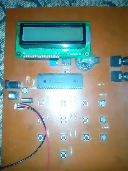 Sistem Keamanan Elektronik Dengan RTC dan Kode Pin yang Ditentukan Pengguna