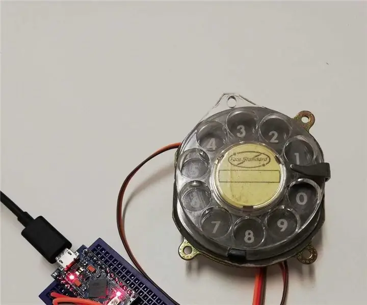 DIY analogni klicalnik na USB tipkovnico: 4 koraki