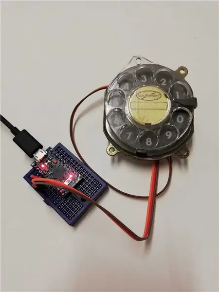 DIY Analog Dialer to USB Keyboard