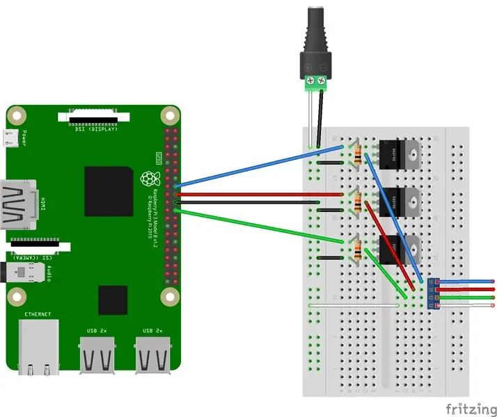 Wiring Up the Circuit