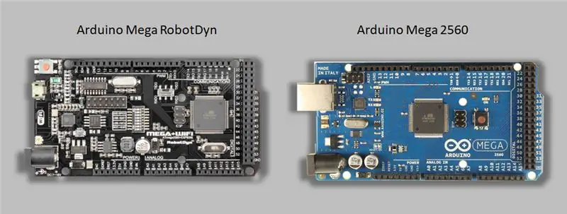 Comparant els dos Arduinos