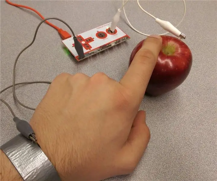 دستبند MaKey MaKey Ground دستبند: 8 مرحله