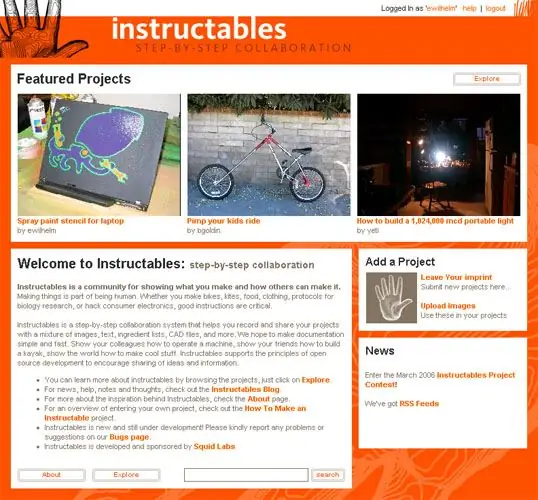 Jak sdílet svůj projekt na Instructables: 10 kroků