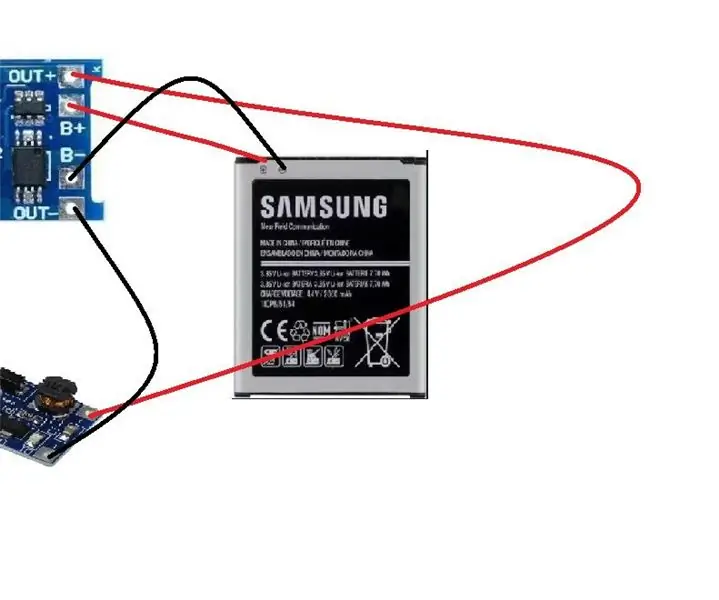 Ako vybudovať solárnu energetickú banku pomocou batérie mŕtveho mobilného telefónu: 4 kroky