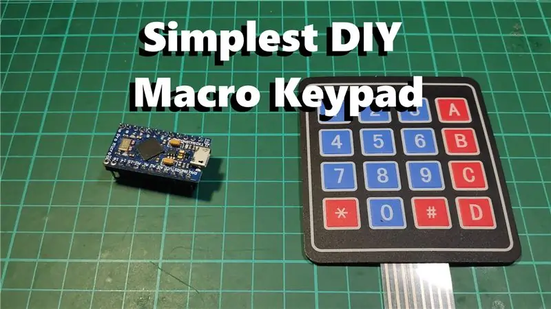 Keypad Makro DIY Paling Sederhana