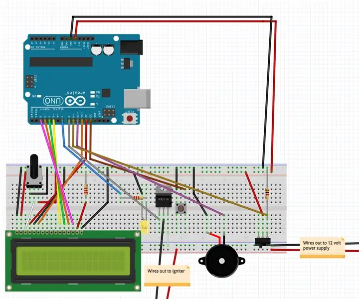 Arduino raketni bacač: 5 koraka